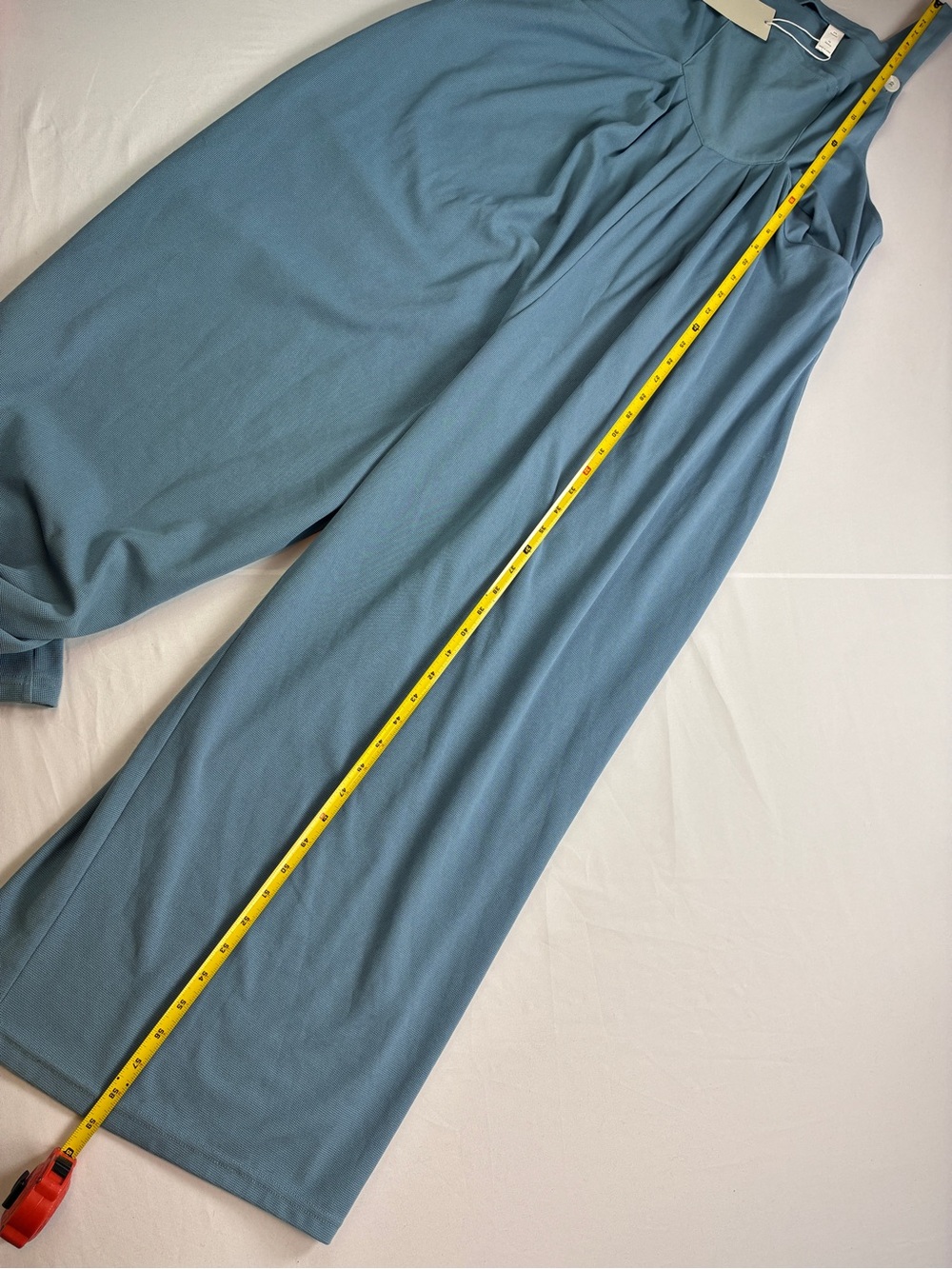 Halara Casual Wide-Leg Overalls Jumpsuit in Blue - Picture 10 of 17